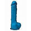 ������������� COLOURS PLEASURE DILDO 5INCH BLUE NSN-0405-17