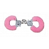 Розовые меховые наручники (ToyJoy 9501) Розовые меховые наручники (ToyJoy 9501)