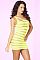 Облегающее платье на одной бретели SIZZLE STRIPES SEAMLESS DRESS