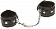 Чёрные кожаные наручники X-Play