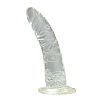     JELLY DILDO REAL RAPTURE CLEAR - 18 .
