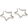 Серьги-звездочки с кристаллами Diamond Star Серьги-звездочки с кристаллами Diamond Star