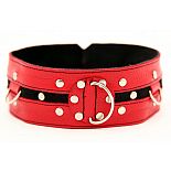 <strong>Ошейник красный с черным 55002ars</strong> <br />
Красный кожаный ошейник с контрастной черной вставкой и заклепками. <div class="charTableblock"><div><span>Материал</span>: кожа</div><div><span>Цвет</span>: красный, розовый</div></div> Ошейник красный с черным 55002ars
Красный кожаный ошейник с контрастной черной вставкой и заклепками.