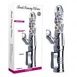 <strong>Серебристый вибратор Beads Dancing Silver - 27,5 см.</strong> <br />
Вибратор DREAM 7 BUNNY PINK с клиторальным стимулятором, изготовлен из пластичных материалов. <div class="charTableblock"> </div> Серебристый вибратор Beads Dancing Silver - 27,5 см.
Вибратор DREAM 7 BUNNY PINK с клиторальным стимулятором, изготовлен из пластичных материалов.