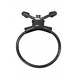 ����������� ����� Adjustable Cockring Black SH-SHT156BLK 
