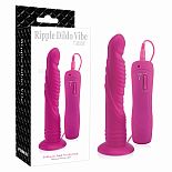 �������� �� �������� 5.5 inch 7 Mode Ripple Dildo Rose 10084015 

