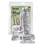 <strong>Фаллоимитатор на присоске из прозрачного желеобразного материала - 17,8 см.</strong> <br />
Фаллоимитатор на присоске из прозрачного желеобразного материала. <div class="charTableblock"><div><span>Длина, см</span>: 17.8</div><div><span>Диаметр, см</span>: 4.5</div><div><span>Материал</span>: гель</div><div><span>Цвет</span>: прозрачный</div><div><span>Особенности</span>: на присоске; с мошонкой</div><div><span>Длина, см</span>: 17-20</div><div><span>Диаметр, см</span>: 4</div><div><span>Производитель</span>: Tonga, Нидерланды</div></div> Фаллоимитатор на присоске из прозрачного желеобразного материала - 17,8 см.
Фаллоимитатор на присоске из прозрачного желеобразного материала.