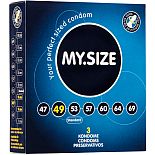 <strong>Презервативы MY.SIZE №3 Размер 49 - 3 шт.</strong> <br />
Презервативы MY. <div class="charTableblock"> </div> Презервативы MY.SIZE №3 Размер 49 - 3 шт.
Презервативы MY.