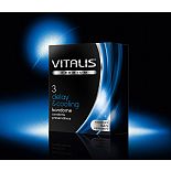 <strong>Презервативы VITALIS premium №3 delay cooling с охлаждающим эффектом - 3 шт.</strong> <br />
Презерватив из натурального каучукового латекса, с охлаждающей смазкой и накопителем. <div class="charTableblock"> </div> Презервативы VITALIS premium №3 delay cooling с охлаждающим эффектом - 3 шт.
Презерватив из натурального каучукового латекса, с охлаждающей смазкой и накопителем.