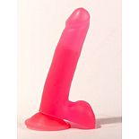 <strong>Нежно-розовый фаллоимитатор с мошонкой на присоске - 16,5 см.</strong> <br />
Это замечательный интим-аксессуар с прекрасным дизайном, который понравится любой девушке. <div class="charTableblock"><div><span>Длина, см</span>: 16,5</div><div><span>Диаметр, см</span>: 3,9</div><div><span>Материал</span>: ПВХ (PVC)</div><div><span>Цвет</span>: красный/розовый</div><div><span>Особенности</span>: на присоске; с мошонкой</div><div><span>Длина, см</span>: 13-16</div><div><span>Диаметр, см</span>: 3</div><div><span>Производитель</span>: Биоклон, Россия</div></div> Нежно-розовый фаллоимитатор с мошонкой на присоске - 16,5 см.
Это замечательный интим-аксессуар с прекрасным дизайном, который понравится любой девушке.