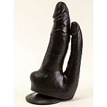 <strong>Двойной фаллоимитатор чёрного цвета на присоске - 17 см.</strong> <br />
Это секс-игрушка, которая предназначается для вагинальных, анальных ласк и стимуляции этих интимных зон. <div class="charTableblock"><div><span>Длина, см</span>: 17</div><div><span>Диаметр, см</span>: 3,2</div><div><span>Материал</span>: ПВХ (PVC)</div><div><span>Цвет</span>: черный</div><div><span>Особенности</span>: двухголовый; на присоске</div><div><span>Длина, см</span>: 17-20</div><div><span>Диаметр, см</span>: 3</div><div><span>Производитель</span>: Биоклон, Россия</div></div> Двойной фаллоимитатор чёрного цвета на присоске - 17 см.
Это секс-игрушка, которая предназначается для вагинальных, анальных ласк и стимуляции этих интимных зон.