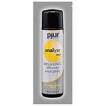 <strong>Анальный лубрикант pjur ANALYSE ME glide - 1,5 мл.</strong> <br />
Чтобы анальный секс принёс все 33 удовольствия и ни единого болезненного ощущения, достаточно небольшого количества этого анального геля на силиконовой основе. <div class="charTableblock"><div><span>Основа</span>: силиконовая</div><div><span>Особенности</span>: анальная</div><div><span>Объем, мл</span>: до 5</div><div><span>Объем, мл</span>: 1.5</div></div> Анальный лубрикант pjur ANALYSE ME glide - 1,5 мл.
Чтобы анальный секс принёс все 33 удовольствия и ни единого болезненного ощущения, достаточно небольшого количества этого анального геля на силиконовой основе.