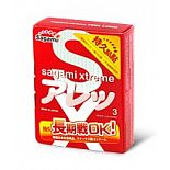 <strong>Презервативы Sagami Xtreme FEEL LONG (3 шт.)</strong> <br />
С презервативами Sagami Xtreme FEEL LONG вы точно не оставите любимую без удовольствия. <div class="charTableblock"><div><span>Производитель</span>: Sagami, Япония</div></div> Презервативы Sagami Xtreme FEEL LONG (3 шт.)
С презервативами Sagami Xtreme FEEL LONG вы точно не оставите любимую без удовольствия.