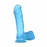 <strong>Голубой фаллоимитатор Jelly Studs</strong> <br />
Фаллоимитатор реалистичной формы на присоске. <div class="charTableblock"><div><span>Длина, см</span>: 20</div><div><span>Диаметр, см</span>: 3.2</div><div><span>Материал</span>: силикон</div><div><span>Цвет</span>: другой</div><div><span>Особенности</span>: на присоске; с мошонкой</div><div><span>Длина, см</span>: 17-20</div><div><span>Диаметр, см</span>: 3</div><div><span>Производитель</span>: Lovetoy, Китай</div></div> Голубой фаллоимитатор Jelly Studs
Фаллоимитатор реалистичной формы на присоске.