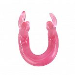 <strong>Двойной фаллоимитатор Rabbit розовый BI-040003PK</strong> <br />
Гелевый двойной фаллоимитатор розового цвета. Головки выполнены в виде зайчиков. Немного рельефный и гибкий. Материал ПВХ. Общая длина 31 см, диаметр 3 см. Упаковка блистер <div class="charTableblock"><div><span>Длина, см</span>: 31</div><div><span>Диаметр, см</span>: 3</div><div><span>Материал</span>: ПВХ (PVC)</div><div><span>Цвет</span>: красный/розовый</div><div><span>Особенности</span>: двухголовый</div><div><span>Длина, см</span>: 25 и более</div><div><span>Диаметр, см</span>: 3</div></div> Двойной фаллоимитатор Rabbit розовый BI-040003PK
Гелевый двойной фаллоимитатор розового цвета. Головки выполнены в виде зайчиков. Немного рельефный и гибкий. Материал ПВХ. Общая длина 31 см, диаметр 3 см. Упаковка блистер