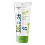 <strong>Гель-лубрикант на водной основе BIOglide plus Ginseng - 100 мл.</strong> <br />
Натуральный гель-лубрикант. <div class="charTableblock"><div><span>Основа</span>: водная</div><div><span>Особенности</span>: вагинальная</div><div><span>Объем, мл</span>: 100-199</div><div><span>Объем, мл</span>: 100</div></div> Гель-лубрикант на водной основе BIOglide plus Ginseng - 100 мл.
Натуральный гель-лубрикант.