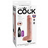  King Cock 10" Squirting Cock w/ Balls -Flesh    
 King Cock 10" Squirting Cock w/ Balls -Flesh    -   ,        .