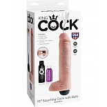  King Cock 10  Squirting Cock    - 25,4 . 
 King Cock 10  Squirting Cock    -   ,        .