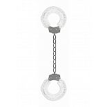  Beginner`s Legcuffs Furry White SH-OU007WHT 
