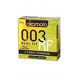 <strong>Презервативы Okamoto 003 Real Fit № 3</strong> <br />
Презервативы Okamoto 003 Real Fit № 3 ультратонкие презервативы уникальной не имеющей аналогов формы «полная анатомия». <div class="charTableblock"> </div> Презервативы Okamoto 003 Real Fit № 3
Презервативы Okamoto 003 Real Fit № 3 ультратонкие презервативы уникальной не имеющей аналогов формы «полная анатомия».