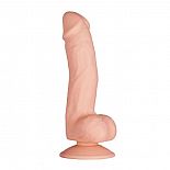 <strong>Телесный силиконовый фаллоимитатор PURRFECT SILICONE DELUXE DONG 7INCH - 18 см.</strong> <br />
Телесный силиконовый фаллоимитатор PURRFECT SILICONE DELUXE DONG 7INCH. Присоска в основании. <div class="charTableblock"><div><span>Длина, см</span>: 18</div><div><span>Диаметр, см</span>: 3.5</div><div><span>Материал</span>: силикон</div><div><span>Цвет</span>: телесный</div><div><span>Особенности</span>: на присоске; с мошонкой</div><div><span>Длина, см</span>: 17-20</div><div><span>Диаметр, см</span>: 3</div><div><span>Производитель</span>: Dream Toys, Китай</div></div> Телесный силиконовый фаллоимитатор PURRFECT SILICONE DELUXE DONG 7INCH - 18 см.
Телесный силиконовый фаллоимитатор PURRFECT SILICONE DELUXE DONG 7INCH. Присоска в основании.
