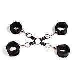 <strong>Набор манжет-фиксаторов с соединительным кольцом</strong> <br />
Любите, когда ваш партнер выполняет только то, что заблагорассудится вам? Тогда самое время применить этот набор фиксаторов! 2 пары манжет, которые соединяются одним кольцом, дадут возможность полностью управлять вашим Нижним. <div class="charTableblock"><div><span>Материал</span>: текстиль</div><div><span>Производитель</span>: Пикантные штучки, Россия</div></div> Набор манжет-фиксаторов с соединительным кольцом
Любите, когда ваш партнер выполняет только то, что заблагорассудится вам? Тогда самое время применить этот набор фиксаторов! 2 пары манжет, которые соединяются одним кольцом, дадут возможность полностью управлять вашим Нижним.