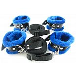 <strong>Набор на кровать с синим мехом BDSM Light</strong> <br />
Идеальный бандажный набор для игр со связыванием в постели. <div class="charTableblock"><div><span>Производитель</span>: БДСМ арсенал, Россия</div></div> Набор на кровать с синим мехом BDSM Light
Идеальный бандажный набор для игр со связыванием в постели.