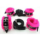 <strong>Набор для пристегивания к кровати с розовым мехом BDSM Light</strong> <br />
Идеальный бандажный набор для игр со связыванием в постели. <div class="charTableblock"><div><span>Производитель</span>: БДСМ арсенал, Россия</div></div> Набор для пристегивания к кровати с розовым мехом BDSM Light
Идеальный бандажный набор для игр со связыванием в постели.