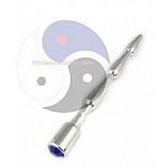 <strong>Серебристый зонд в уретру с синим кристаллом Rider jewel Plug with blue jewel - 11,6 см.</strong> <br />
Серебристый зонд в уретру с синим кристаллом Rider jewel Plug with blue jewel. <div class="charTableblock"> </div> Серебристый зонд в уретру с синим кристаллом Rider jewel Plug with blue jewel - 11,6 см.
Серебристый зонд в уретру с синим кристаллом Rider jewel Plug with blue jewel.