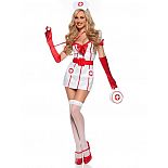 <strong>Костюм Старшая медсестра Le Frivole, S/M, </strong> <br />
Самыми броскими деталями этого костюма медсестры, который можно купить в нашем магазине, являются красный бант в ложбинке груди, лаковый широкий пояс и длинные, выше локтя, перчатки. <div class="charTableblock"> </div> Костюм Старшая медсестра Le Frivole, S/M,
Самыми броскими деталями этого костюма медсестры, который можно купить в нашем магазине, являются красный бант в ложбинке груди, лаковый широкий пояс и длинные, выше локтя, перчатки.