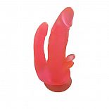 <strong>Фаллоимитатор двойной, на присоске - 17 см, Розовый</strong> <br />
Интим-игрушка, которая подарит двойное удовольствие во время сексуальных игр. <div class="charTableblock"><div><span>Длина, см</span>: 17</div><div><span>Диаметр, см</span>: 3.2</div><div><span>Материал</span>: ПВХ (PVC)</div><div><span>Цвет</span>: красный/розовый</div><div><span>Особенности</span>: двухголовый; на присоске</div><div><span>Длина, см</span>: 17-20</div><div><span>Диаметр, см</span>: 3</div></div> Фаллоимитатор двойной, на присоске - 17 см, Розовый
Интим-игрушка, которая подарит двойное удовольствие во время сексуальных игр.