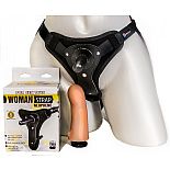 <strong>Пояс для женщин с внутренней насадкой WOMAN STRAP</strong> <br />
Пояс из неопрена для женщин. <div class="charTableblock"><div><span>Материал</span>: киберкожа</div><div><span>Цвет</span>: черный</div><div><span>Особенности</span>: трусики; vac-u-lock; с дополнительной стимуляцией</div></div> Пояс для женщин с внутренней насадкой WOMAN STRAP
Пояс из неопрена для женщин.