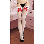 <strong>Чулки медсестры Dolce Piccante</strong> <br />
Высокие чулочки в мелкую сеточку, с кружевной резинкой и ярким бантом с медицинской символикой. <div class="charTableblock"><div><span>Размер</span>: S (42-44)</div><div><span>Цвет</span>: белый</div><div><span>Производитель</span>: Dolce Piccante Lingerie, Италия</div><div><span>В наличии</span>: S, белый</div></div> Чулки медсестры Dolce Piccante
Высокие чулочки в мелкую сеточку, с кружевной резинкой и ярким бантом с медицинской символикой.