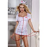 <strong>Костюм сексапильной медсестры Dolce Piccante</strong> <br />
Раздевайтесь, больной, я назначу вам процедуры - ну какой мужчина не мечтает услышать эти слова от сексапильной медсестрички, которая пришла прямо к нему в спальню. <div class="charTableblock"><div><span>Размер</span>: S (42-44); M (44-46); L (46-48)</div><div><span>Цвет</span>: белый</div><div><span>Производитель</span>: Dolce Piccante Lingerie, Италия</div></div> Костюм сексапильной медсестры Dolce Piccante
Раздевайтесь, больной, я назначу вам процедуры - ну какой мужчина не мечтает услышать эти слова от сексапильной медсестрички, которая пришла прямо к нему в спальню.