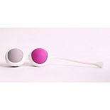 <strong>Вагинальные шарики разного веса в белом держателе</strong> <br />
Вагинальные шарики, розового и серого цвета, из силикона. <div class="charTableblock"><div><span>Материал</span>: силикон</div><div><span>Диаметр, см</span>: 2.70</div><div><span>Диаметр, см</span>: 2</div><div><span>Производитель</span>: White Label, Китай</div></div> Вагинальные шарики разного веса в белом держателе
Вагинальные шарики, розового и серого цвета, из силикона.