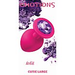 �������� ������ Emotions Cutie Large Pink dark purple crystal 4013-02Lola 
