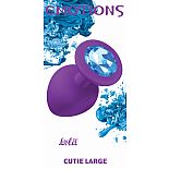   Emotions Cutie Large Purple light blue crystall 4013-05Lola 
