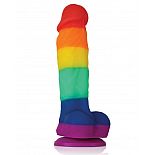 <strong>Радужный фаллоимитатор Colours Pride Edition 5 Dildo - 17,8 см.</strong> <br />
Радужный фаллоимитатор Colours Pride Edition 5 Dildo. <div class="charTableblock"><div><span>Длина, см</span>: 17.80</div><div><span>Материал</span>: силикон</div><div><span>Цвет</span>: красный/розовый</div><div><span>Особенности</span>: на присоске; с мошонкой</div><div><span>Длина, см</span>: 17-20</div><div><span>Производитель</span>: NS Novelties, США</div></div> Радужный фаллоимитатор Colours Pride Edition 5 Dildo - 17,8 см.
Радужный фаллоимитатор Colours Pride Edition 5 Dildo.