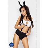 <strong>Костюм Malloy: шорты с подтяжками, топ и заячьи ушки</strong> <br />
Хотите разнообразить Вашу сексуальную жизнь? Примерьте на себя новый образ очаровательной соблазнительной зайки. <div class="charTableblock"><div><span>Размер</span>: 1X (50-52); 2X (52-54)</div><div><span>Цвет</span>: черный</div><div><span>Производитель</span>: Passion, Польша</div></div> Костюм Malloy: шорты с подтяжками, топ и заячьи ушки
Хотите разнообразить Вашу сексуальную жизнь? Примерьте на себя новый образ очаровательной соблазнительной зайки.