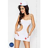 <strong>Костюм соблазнительной медсестры Akkie</strong> <br />
Костюм соблазнительной медсестры Akkie. <div class="charTableblock"><div><span>Размер</span>: 1X (50-52); 2X (52-54)</div><div><span>Цвет</span>: белый</div><div><span>Производитель</span>: Passion, Польша</div></div> Костюм соблазнительной медсестры Akkie
Костюм соблазнительной медсестры Akkie.