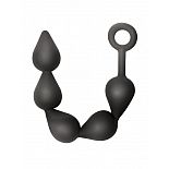 <strong>Чёрная анальная цепочка Black Edition Anal Super Beads - 40 см.</strong> <br />
Цепочка для космических ощущений Anal Shuttle. <div class="charTableblock"><div><span>Длина, см</span>: 40.00</div><div><span>Диаметр, см</span>: 4.10</div><div><span>Материал</span>: силикон</div><div><span>Длина, см</span>: 25 и более</div><div><span>Диаметр, см</span>: 4</div></div> Чёрная анальная цепочка Black Edition Anal Super Beads - 40 см.
Цепочка для космических ощущений Anal Shuttle.