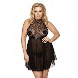 <strong>Роскошная сорочка Riley с кружевным верхом и поясом под грудью</strong> <br />
Роскошная сорочка Riley с кружевным верхом и поясом под грудью. <div class="charTableblock"><div><span>Размер</span>: 3X (54-56); 4X (56-58)</div><div><span>Цвет</span>: черный</div><div><span>Производитель</span>: Anais, Польша</div><div><span>В наличии</span>: 3X-4X, черный</div></div> Роскошная сорочка Riley с кружевным верхом и поясом под грудью
Роскошная сорочка Riley с кружевным верхом и поясом под грудью.