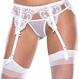 <strong>Кружевной пояс для чулок белый 407white OS CQ</strong> <br />
Кружевной пояс для чулок украшен атласным бантиком. <div class="charTableblock"> </div> Кружевной пояс для чулок белый 407white OS CQ
Кружевной пояс для чулок украшен атласным бантиком.