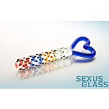 <strong>Стеклянный фаллос с кольцом (Sexus-glass 912017)</strong> <br />
Фаллос из прозрачного стекла ручной работы, тело фаллоса покрыто объемными цветными массажными точками, раскрашенными вручную. Для удобства использования фаллос имеет кольцо синего цвета у основания. <div class="charTableblock"><div><span>Длина, см</span>: 25</div><div><span>Диаметр, см</span>: 3</div><div><span>Материал</span>: стекло</div><div><span>Цвет</span>: прозрачный</div><div><span>Особенности</span>: без мошонки</div><div><span>Длина, см</span>: 25 и более</div><div><span>Диаметр, см</span>: 3</div><div><span>Производитель</span>: Sexus, Китай</div></div> Стеклянный фаллос с кольцом (Sexus-glass 912017)
Фаллос из прозрачного стекла ручной работы, тело фаллоса покрыто объемными цветными массажными точками, раскрашенными вручную. Для удобства использования фаллос имеет кольцо синего цвета у основания.