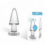 <strong>Прозрачная тяжелая пробка TRINITY</strong> <br />
Тяжелая анальная пробка из гладкого прозрачного закаленного стекла, с плоским ограничительным основанием. <div class="charTableblock"> </div> Прозрачная тяжелая пробка TRINITY
Тяжелая анальная пробка из гладкого прозрачного закаленного стекла, с плоским ограничительным основанием.