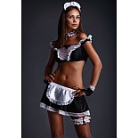 <strong>Костюм Горничная (Flirt-On 2427)</strong> <br />
Костюм Горничная , в комплект входит головной убор, жабо, топ, юбка, перчатки, подвязка. <div class="charTableblock"><div><span>Размер</span>: L (46-48); XL (48-50)</div><div><span>Цвет</span>: черный</div><div><span>Производитель</span>: FlirtOn, Россия</div></div> Костюм Горничная (Flirt-On 2427)
Костюм Горничная , в комплект входит головной убор, жабо, топ, юбка, перчатки, подвязка.