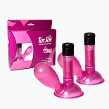 <strong>Помпа с вибратором на соски</strong> <br />
Набор из двух стимуляторов на соски, снабженных вакуумной помпой. <div class="charTableblock"> </div> Помпа с вибратором на соски
Набор из двух стимуляторов на соски, снабженных вакуумной помпой.