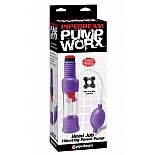 <strong>Помпа Head Job Vibrating Power 325712PD</strong> <br />
Вакуумная помпа фиолетового цвета, состоящая из пластиковой колбы и резиновой груши, которая откачивает воздух из колбы. <div class="charTableblock"> </div> Помпа Head Job Vibrating Power 325712PD
Вакуумная помпа фиолетового цвета, состоящая из пластиковой колбы и резиновой груши, которая откачивает воздух из колбы.