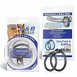 <strong>Двойное эрекционное кольцо на пенис и мошонку BLM1718</strong> <br />
Два эрекционных кольца соединенные ремешком из искусственной кожи. <div class="charTableblock"> </div> Двойное эрекционное кольцо на пенис и мошонку BLM1718
Два эрекционных кольца соединенные ремешком из искусственной кожи.