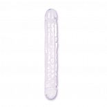 <strong>Фаллоимитатор Double Dong, прозрачный, 30 см, Прозрачный</strong> <br />
Двухсторонний гелевый фаллоимитатор с разнообразным рельефом. <div class="charTableblock"><div><span>Длина, см</span>: 30</div><div><span>Диаметр, см</span>: 4.5</div><div><span>Материал</span>: гель</div><div><span>Цвет</span>: прозрачный</div><div><span>Особенности</span>: двухголовый; без мошонки</div><div><span>Длина, см</span>: 25 и более</div><div><span>Диаметр, см</span>: 4</div></div> Фаллоимитатор Double Dong, прозрачный, 30 см, Прозрачный
Двухсторонний гелевый фаллоимитатор с разнообразным рельефом.